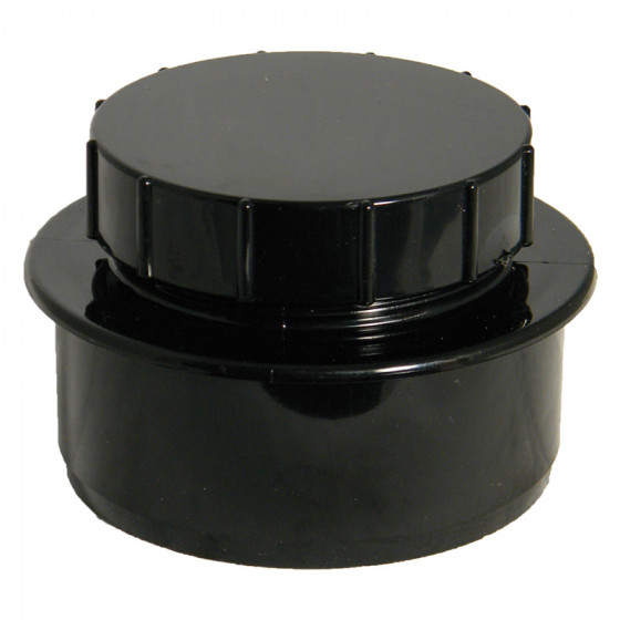 Floplast SP296 110mm Black Socket Plug
