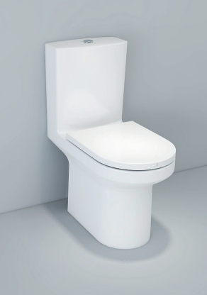 Indi D-Shape Rimless Comfort Height Toilet