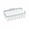 Vado Medium Rectangular Basket - Chrome