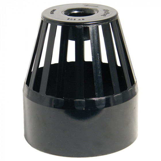 Floplast SP302 110mm Black Vent Terminal