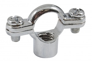 Chrome Munsen Brass Ring Clip 15mm