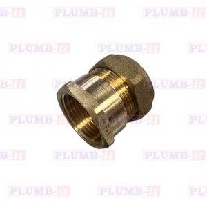 Compression Female Iron Coupling 22mmx3/4''