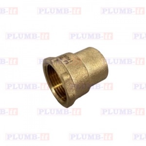 End Feed Female Iron Coupling 22mmx3/4''
