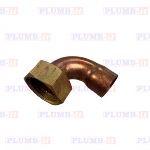 End Feed Bent Tap Connector 15mmx1/2''