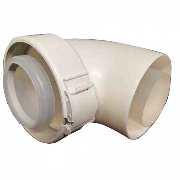 Warmflow 90 Deg Flue Elbow