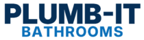 plumb it bathrooms logo website header balanced transparent